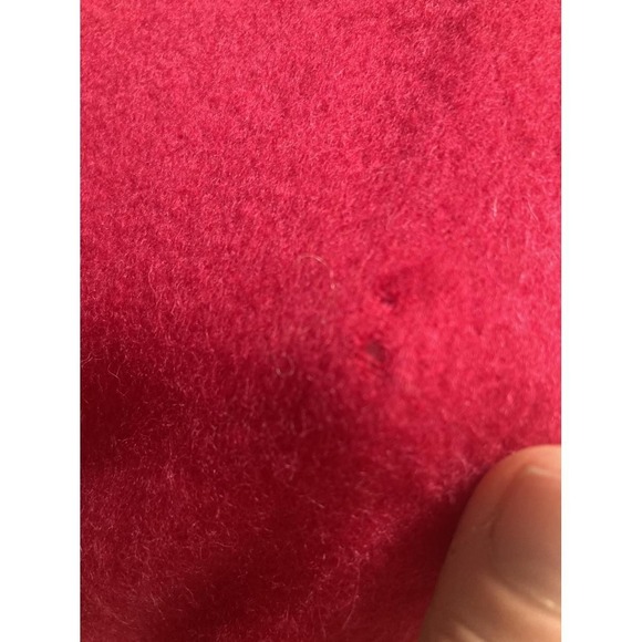 $100 EUC STOCKHOLM ATELIER & OTHER STORIES wool knit scarf O/S hot pink solid - Picture 8 of 8